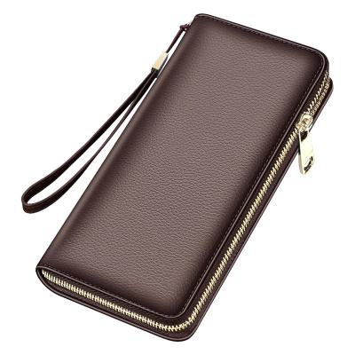 China High Quality Hot Sales Mens Wallet Zipper Simple Fashionable Smallest Purse Clutch Zipper for sale