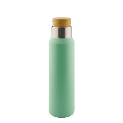 China New Sustainable Style 480ml Double Wall Stainless Steel Vacuum Insulated Water Bottle With Threaded Lid for sale