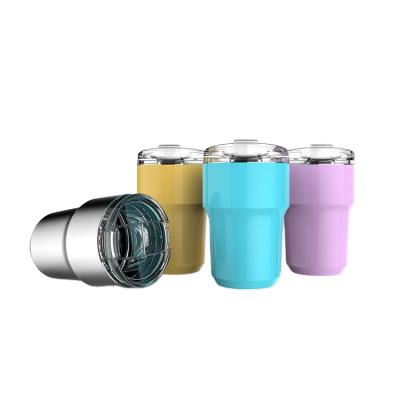 China Wholesale Reusable Top Selling 12OZ Reusable Vacuum Insulated 18/8 Stainless Steel Double Wall Sublimation Travel Coffee Mug for sale