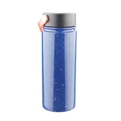 China Wholesale Custom Logo PORTABLE Wide Wall Sports Stainless Steel Double Mouth Vacuum Insulated Kid Water Bottle With Handle Ring for sale