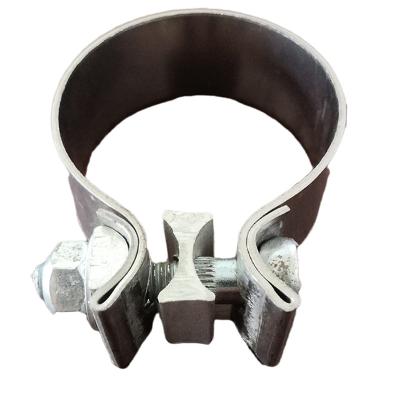 China Factory Exhaust Clip Flange 63 V-Band Muffler Bolt Flange Truck Exhaust U-Bolt Flange Muffler V-Band Flange factory exhaust u-shape for sale