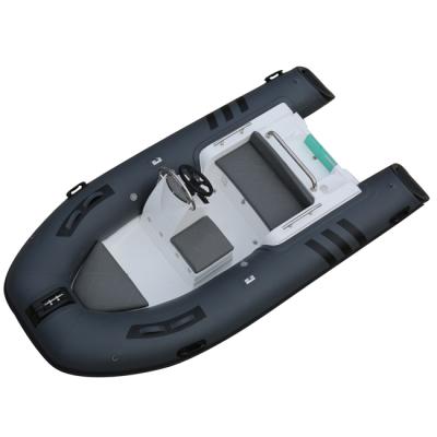 China Fiberglass 3.6m 11.8ft inflatable fishing boat hypalon rib boat 360/rowing boat for sale