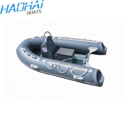 China Leisure RIB 270 Inflatable Fiberglass Tender Boat For Fishing for sale