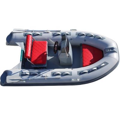 China CE 10.8ft 3.3mChina RIB Boat 330 Cheap Center Console Inflatable Fishing Boat Family Entertainment/Fishing for sale