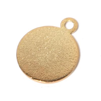 China Private Gold 3D Logo Eyeshadow Perfume Label Bags Metal Palette Bin Clip Custom Handbag Label For Handbags for sale