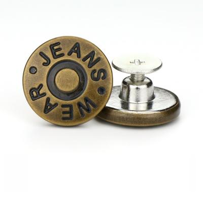 China OEM rivet elastic skinny snap m half finished quina jeans snap buttons m with screw for men for sale