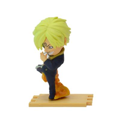 China Japanese Anime One Piece Promotional Supermarket Sanji Cartoon Character Stock Number for sale