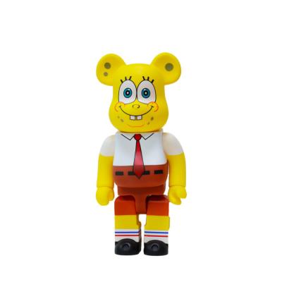 China Cheap Promotional Sponge-lead Action Number Cartoon Bob Anime Sponge Figure Custom Plastic Dolls for sale