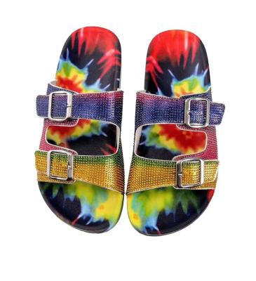 China Cushioning Beach Slippers Women's Daily Household Sandals Non Slip Flat Slippers Outdoor Women's Slippers for sale