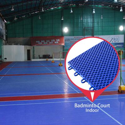 China Good New Price 100% Polypropylene Material Indoor Badminton Court Badminton Sports Flooring Mat for sale