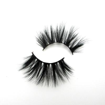 China Wholesale 25mm Good Quality Cruelty Free Hot Sale False 5d Mink Lashes Wispy for sale