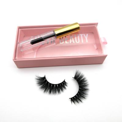 China Best Selling Delicate 3D Mink Lashes Handmade Vendor Full Strip Lashes Private Label With Free Design Custom Eyelash Box for sale