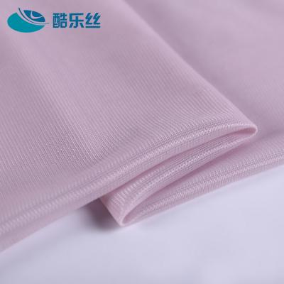 China Custom Factory Garment Suit Anti-Static Scratching Interlock 100% Polyester Warp Knitted Fabric for sale