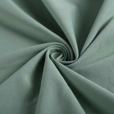 China New Arrival Recycled Polyester Spandex Anti-Static Knitted Twist Habijabi RPET Fabric To Make Dress for sale