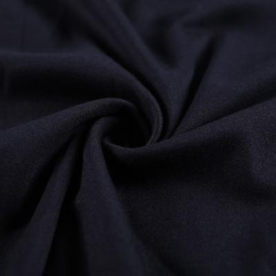 China China Supplier Shrink-Resistant Polyester Viscous Stretch Knitted Fabric 30S 380gsm TR punto roma knitting fabric for suit and dress for sale