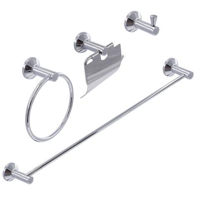 China Hot Selling China Large Complete Bathroom Fittings 3Pc Chrome Viable Argentina Manufacturers Use In Bathroom for sale