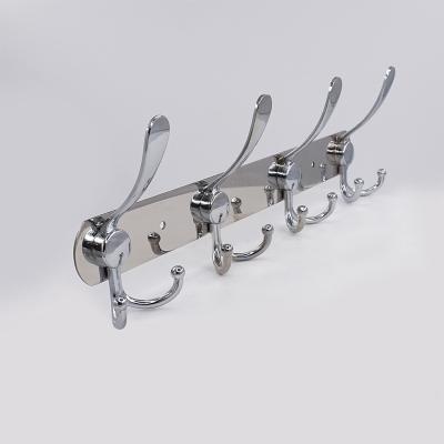 China Modern Multi Purpose CLASSIC Funky Chic Nickel Designer Decorative Rack Hanger Wall Hooks For Kitchen Bathroom for sale