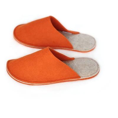 China Unisex Lightweight Home Guest Felt Slipper for sale