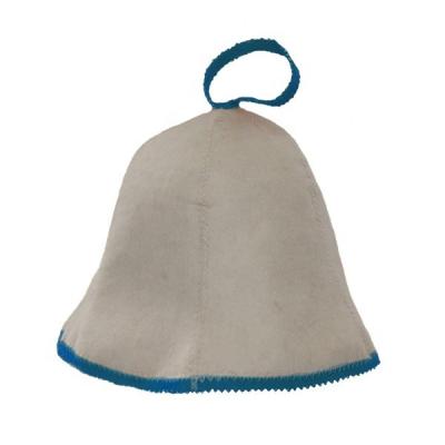 China Classic Russian Character Style Wool Felt Sauna Hat for sale