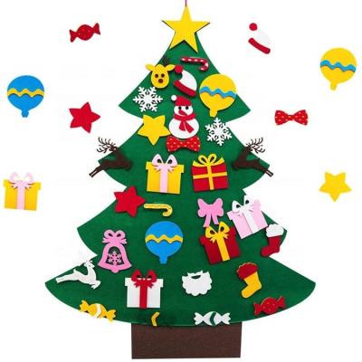 China DIY Christamas decoration felt snowman or Christmas tree for sale