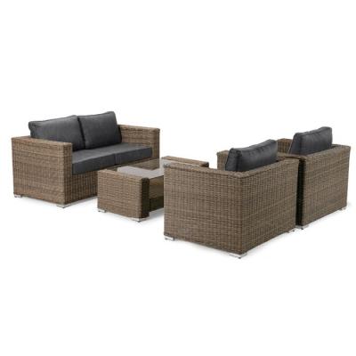 China Eco-friendly high quality wicker outdoor patio garden rattan sectional furniture furniture set eco-friendly for sale