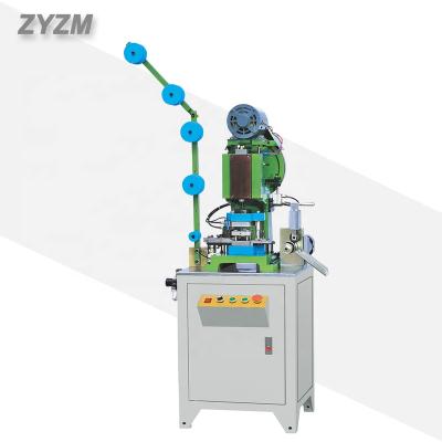 China Industry Use Nylon Appearl Open End Automatic Zipper T Zipper T Cutting Machine For Zipper Hole Punching Machine en venta