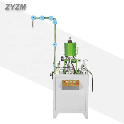 China Factory automatic zipper bottom stop machine for wire welding bottom stop and nylon zipper machine à venda