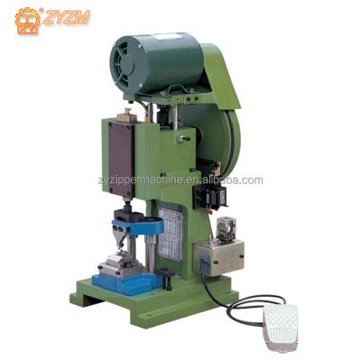 China Factory CE! Semi-auto Open Zipper Box NYLON Setting&Pressing Machine for sale