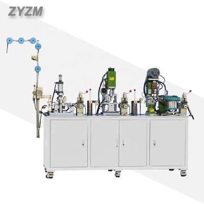 China Factory CE! Automatic Zipper Film Sealing, Holes Punching, Pin Box Setting Machine For Open End Zipper à venda