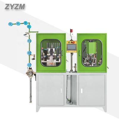 China Invisible Zipper Making Automatic CNC Invisible Zipper Making Machine For Gaping And Stripping And Bottom Stop Setting for sale