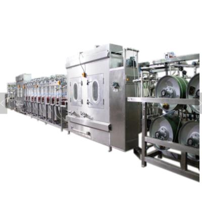 China Textile Dyeing High Speed ​​Elastic Lace Continuous Dyeing Machine for sale