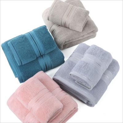 China Sustainable Wholesale New Product Hotel Towels Set for sale