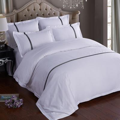 China 100% Cheap Linen Professional Hotel Bed Sheet Factory Customized Nondisposable for sale