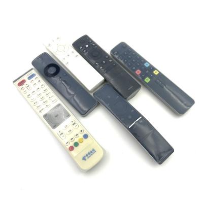 China Factory Supply Custom Clear Silicone Dustproof Shockproof Remote Control Case Protective Cover for sale