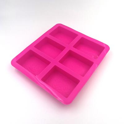 China Viable Factory Wholesale Custom Decorative Flower Pattern Silicone Soap Mold For Handmade Soap Making for sale