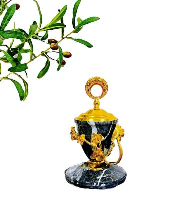 China Incense.Interior Buddhist Temple.Decoration. Collect New Mabkhara Material Censer Wholesale Marble Censer for sale