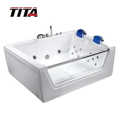 China Eco - Friendly High Quality Double Person Massage Bathtub TMB056 for sale