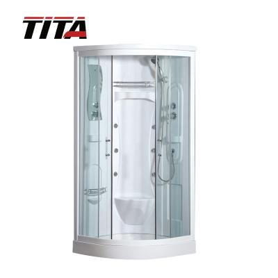 China With View New Design Steam Bath Shower Cabinet Enclosure With Seat ALPS-B for sale