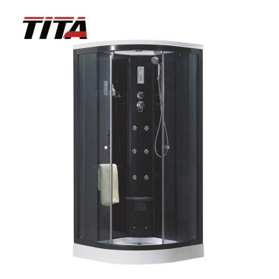 China With view steam shower enclosure tempered glass shower cubicles enclosure sri price in pakistan Effiel-C for sale