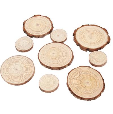 China Custom Wholesale Chip DIY Children's Wooden Factory Log Crafts Painting Christmas Decoration Pendant for sale