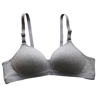 China Factory wholesale high quality solid cotton one piece bra underwear for young girls and womens ladies solid color sexy bra collected for sale