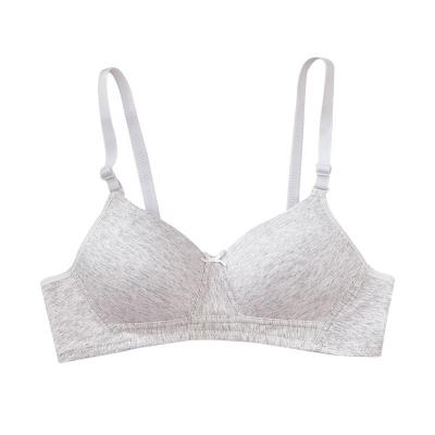 China Free collected bras factory outlet new women's solid color desing one-piece 2021 underwear single wire bra for sale