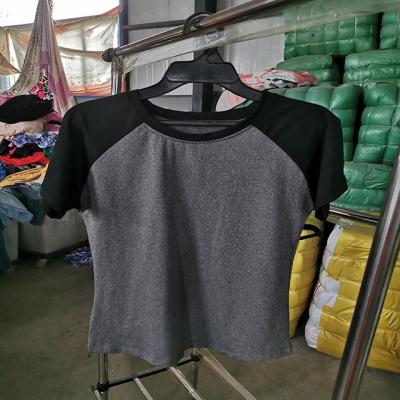 China 2020 New Mixed Second-Hand Clothing Men's T-Shirts High Quality Second-Hand Short Sleeves for sale