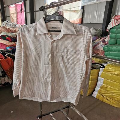 China Wholesale cheap high quality second hand men's second hand mixed clothing shirt mixed used men's clothing for sale