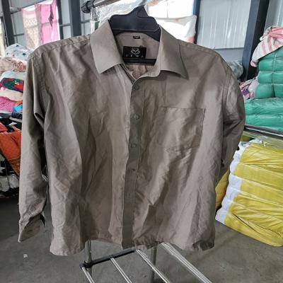 China Wholesale mixed second hand mens clothing cheap second hand factory used fashion shirt used mens clothing in china for sale