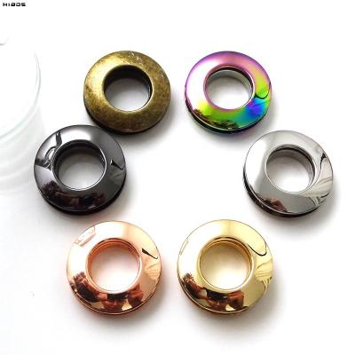 China HIBOS Custom Metal Grommet Round Ring Brass Metal Grommet With Screws for sale