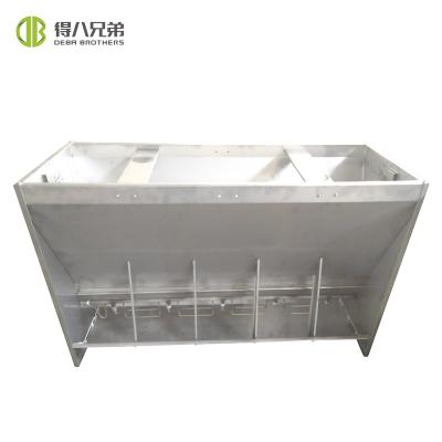 China Farms Equipment Manufacturer Stainless Steel Pig Feeder In Animal Cages for sale