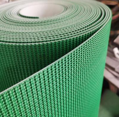 China Oil Resistant Rough Top Model Conveyor Multi-Wire PVC Belt for sale