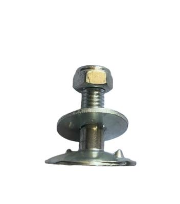 China Elevator Bucket Bolt Elevator Buckets Bolts Euro Steel Galvanized Bolts For Elevator Belts for sale