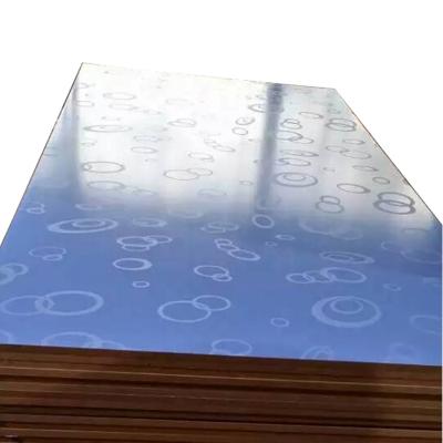 China High Density Moisture Proof Melamine MDF Slotted Fiberboard Wall for sale